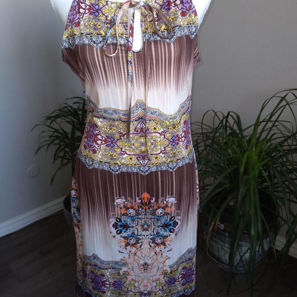 3 for $10 Happy Sailed multicolored summer dress - Picture 3 of 6